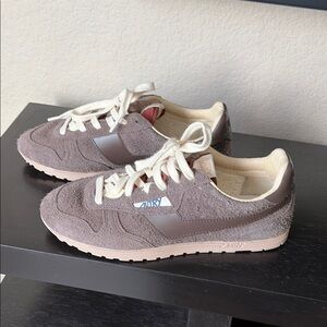 Auri Brown and Cream Women's Sneakers